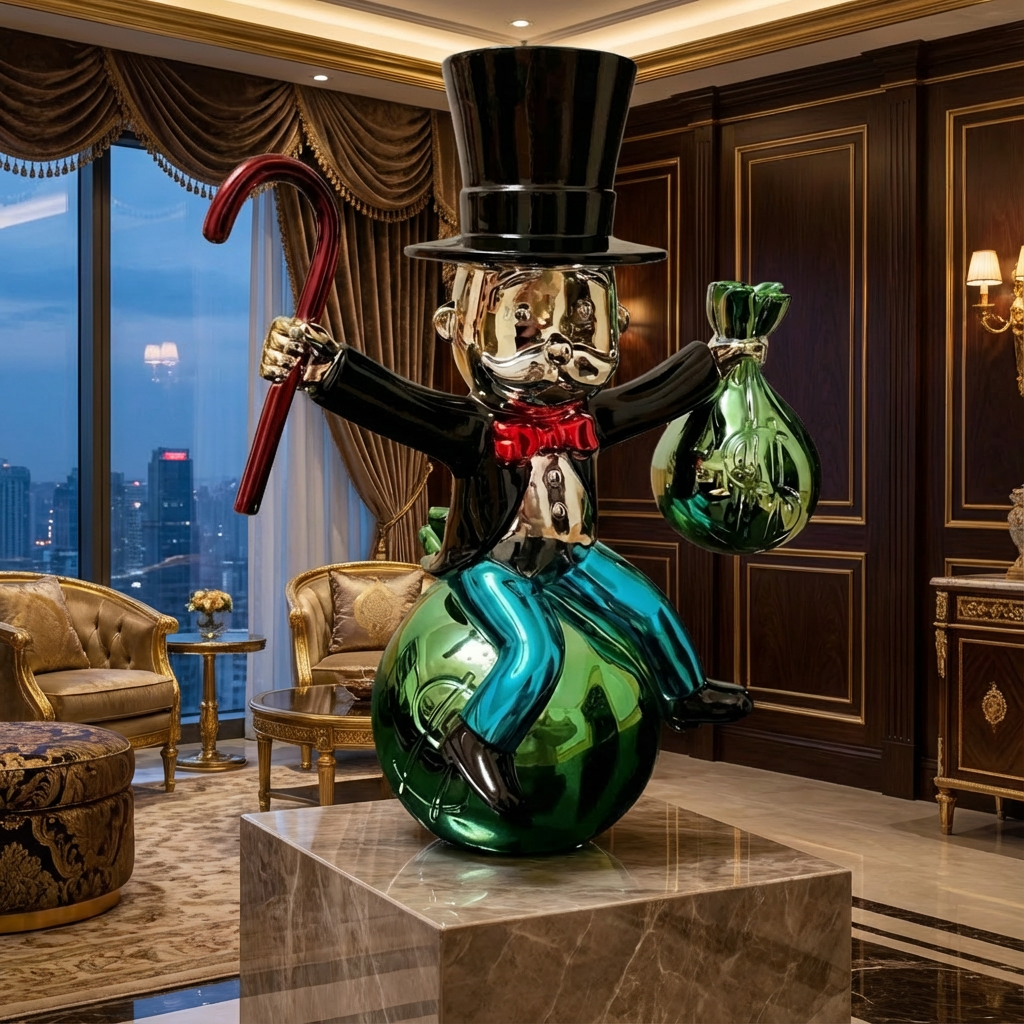 Monopoly Money Bag Lifesize 150cm ™ - Atelier Home™