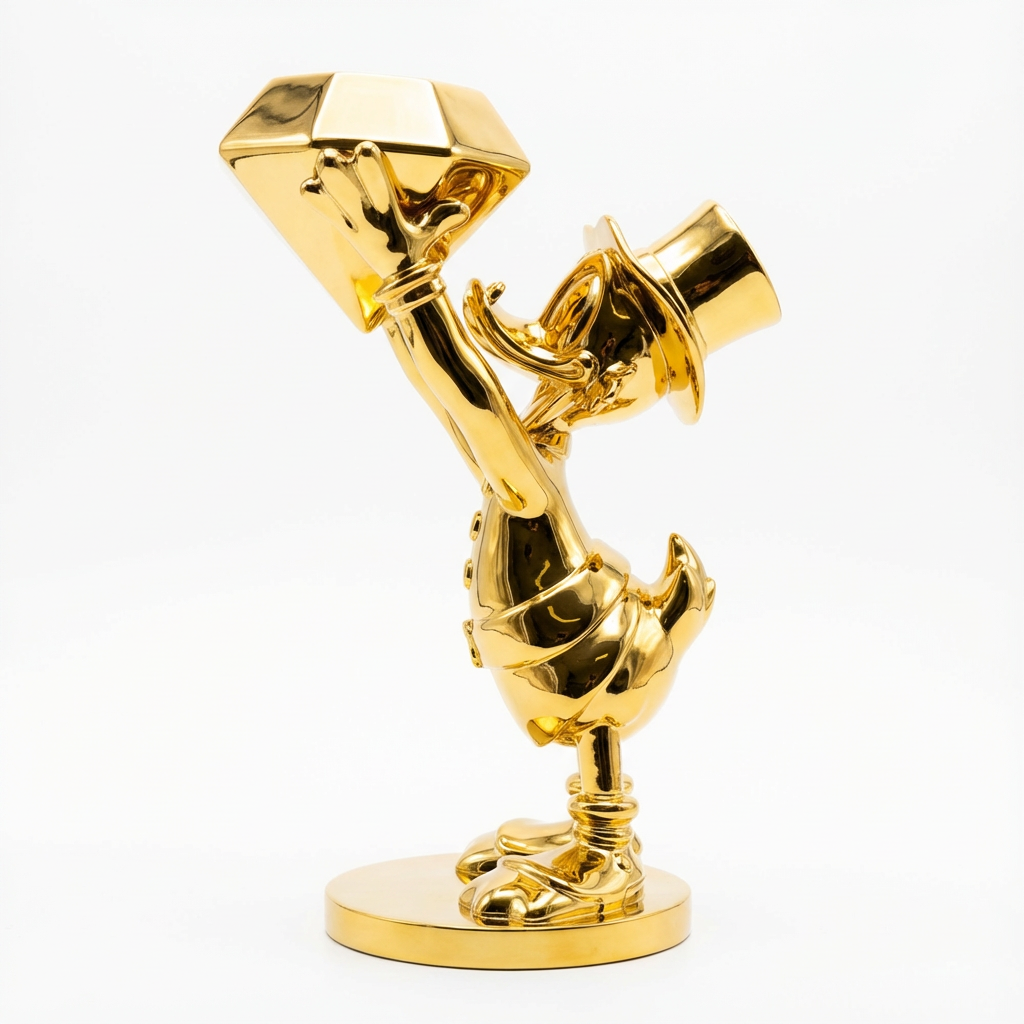 Monopoly sitzt auf einem Dollarbeutel™