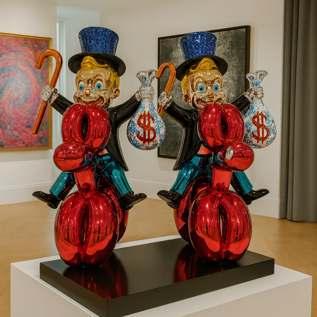 The Billionaire Balloon Dog (140cm)™ - Atelier Home™