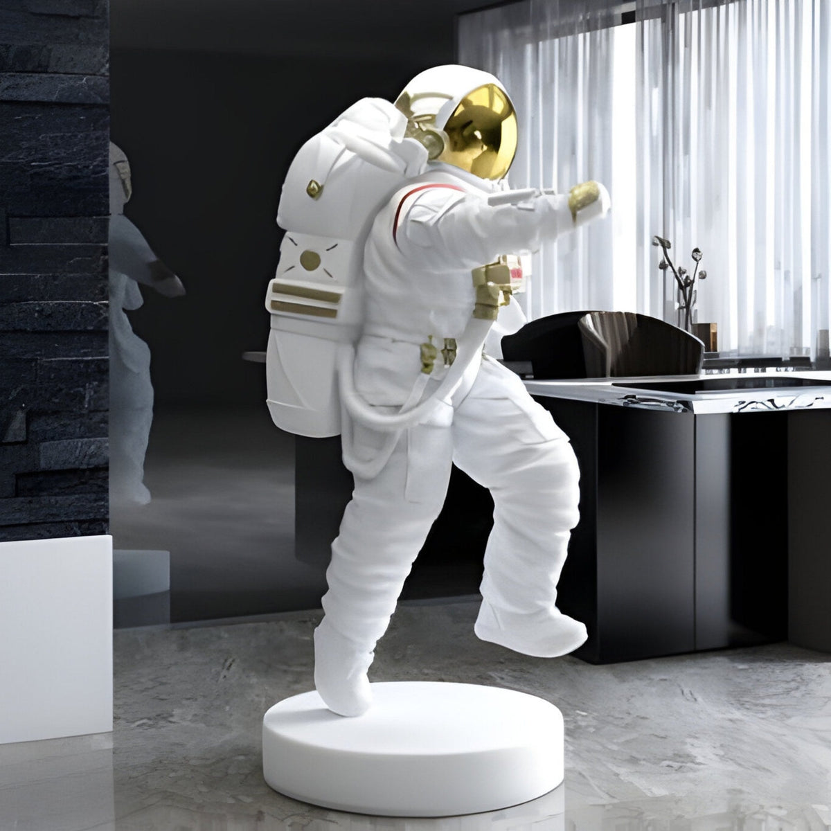 Large White Space Astronaut Strider Sculpture - 150cm - Atelier Home™