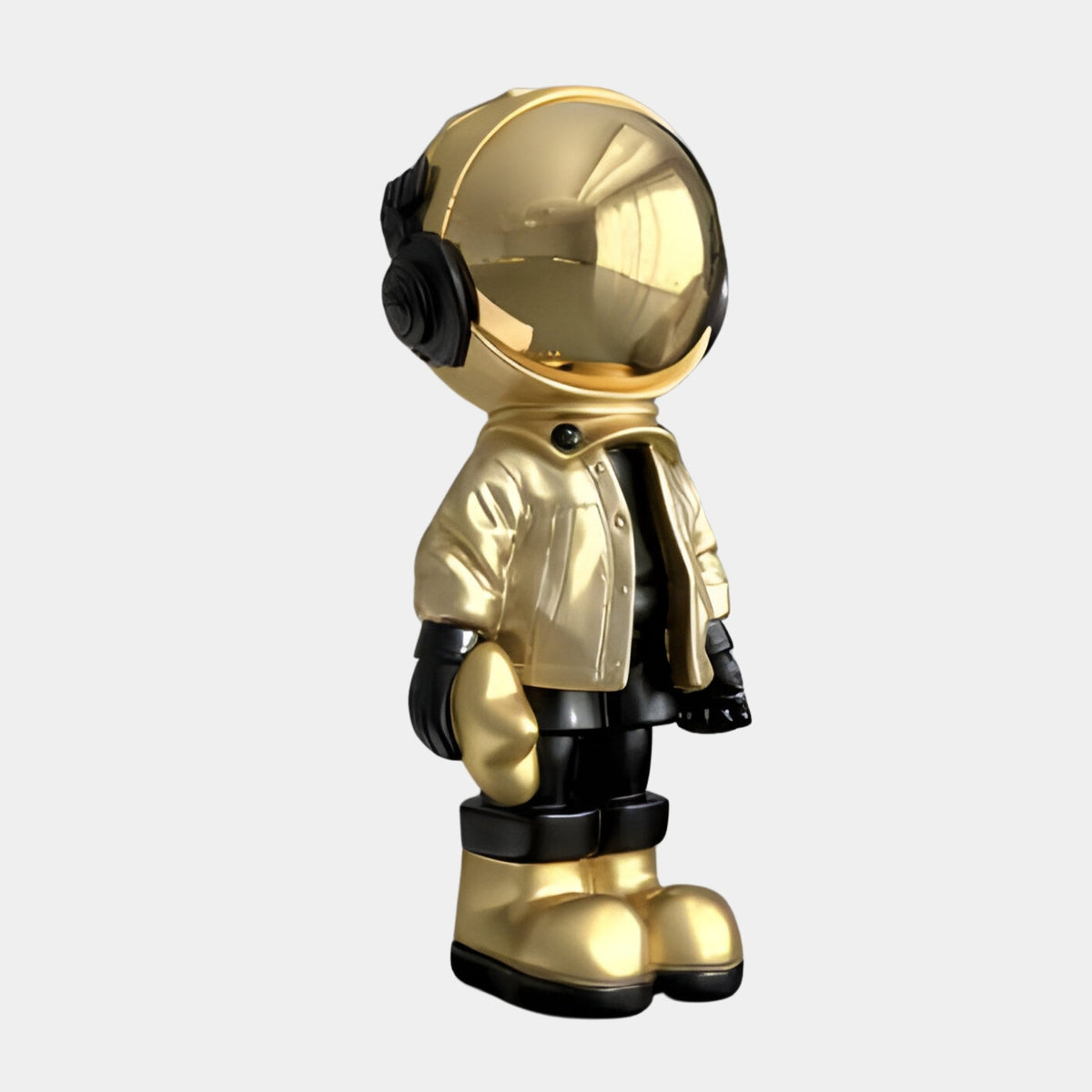 Small Celestial Gold Astronaut Beats Sculpture - 70cm - Atelier Home™