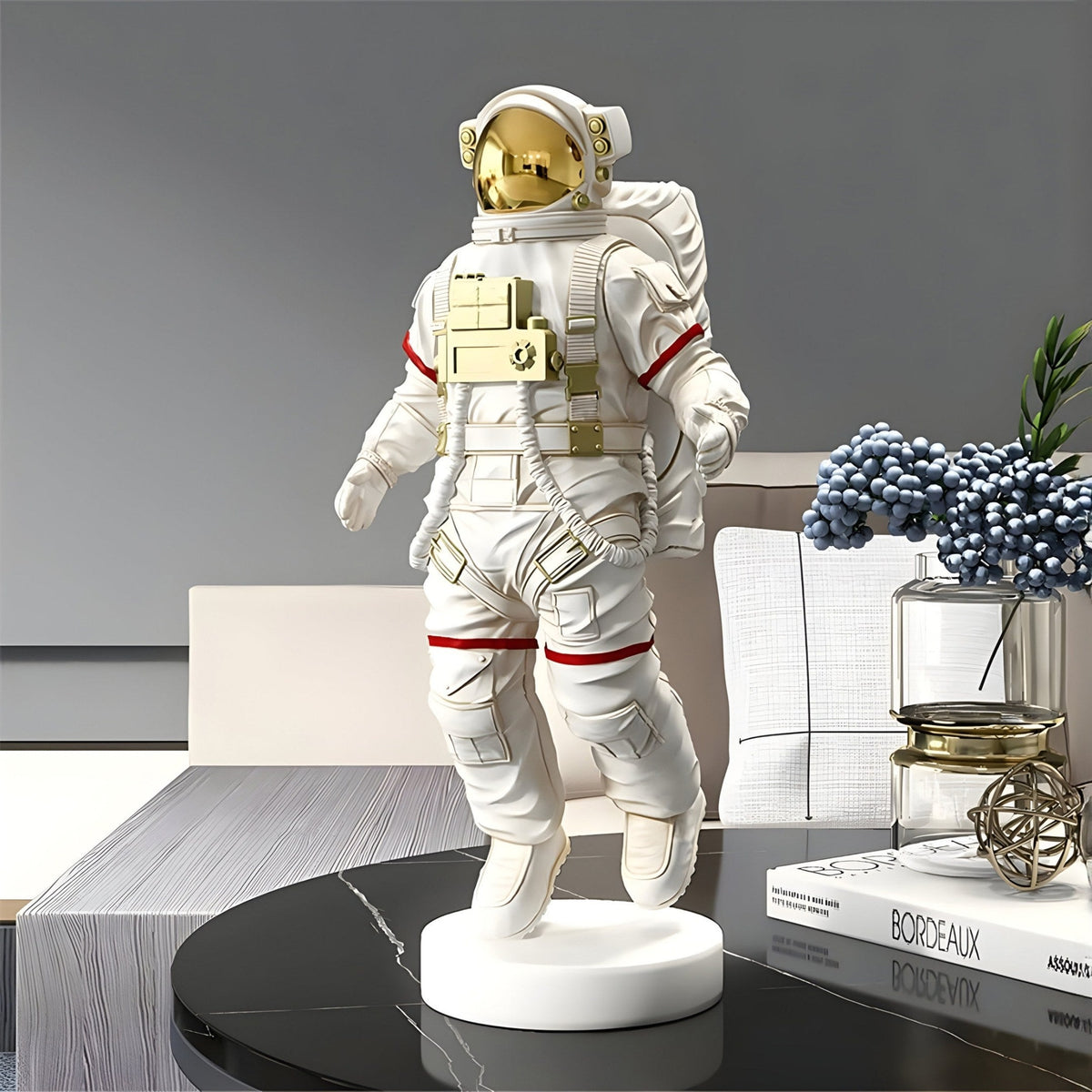 Small Cloud White Space Astronaut Voyager Figure - 30cm - Atelier Home™