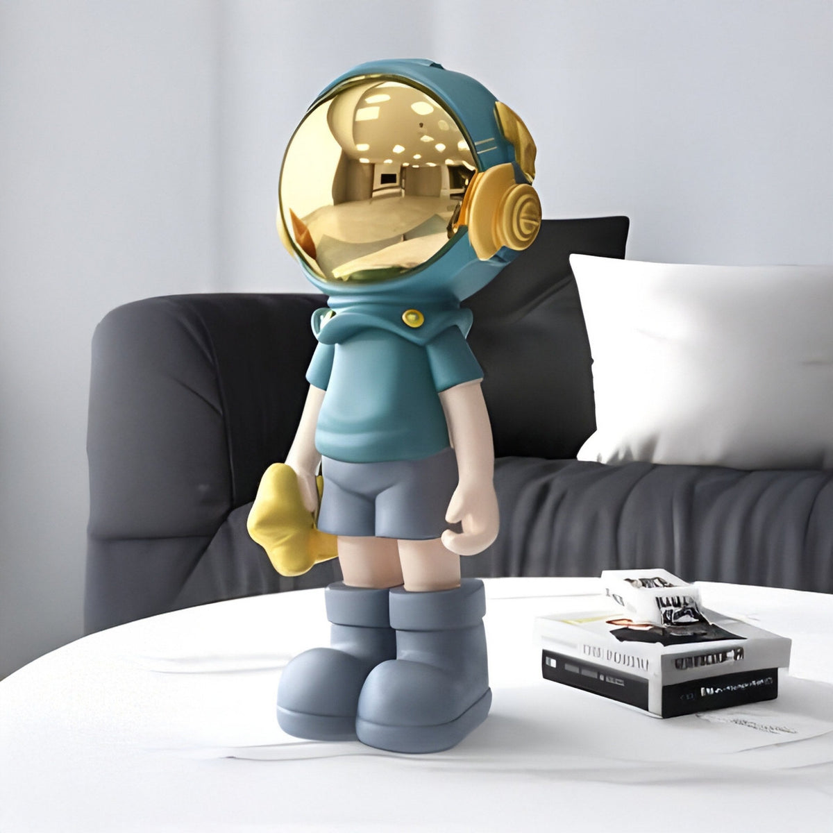 Small Galactic Blue Astronaut Buddy Figure - 36cm - Atelier Home™