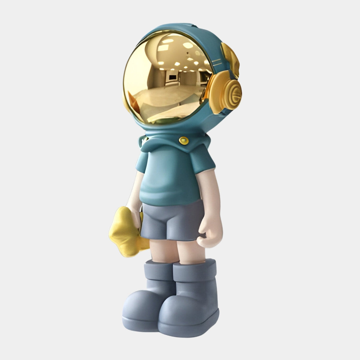 Small Galactic Blue Astronaut Buddy Figure - 36cm - Atelier Home™