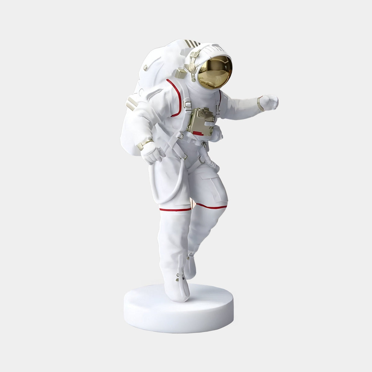 Small White Space Astronaut Explorer Sculpture - 63cm - Atelier Home™