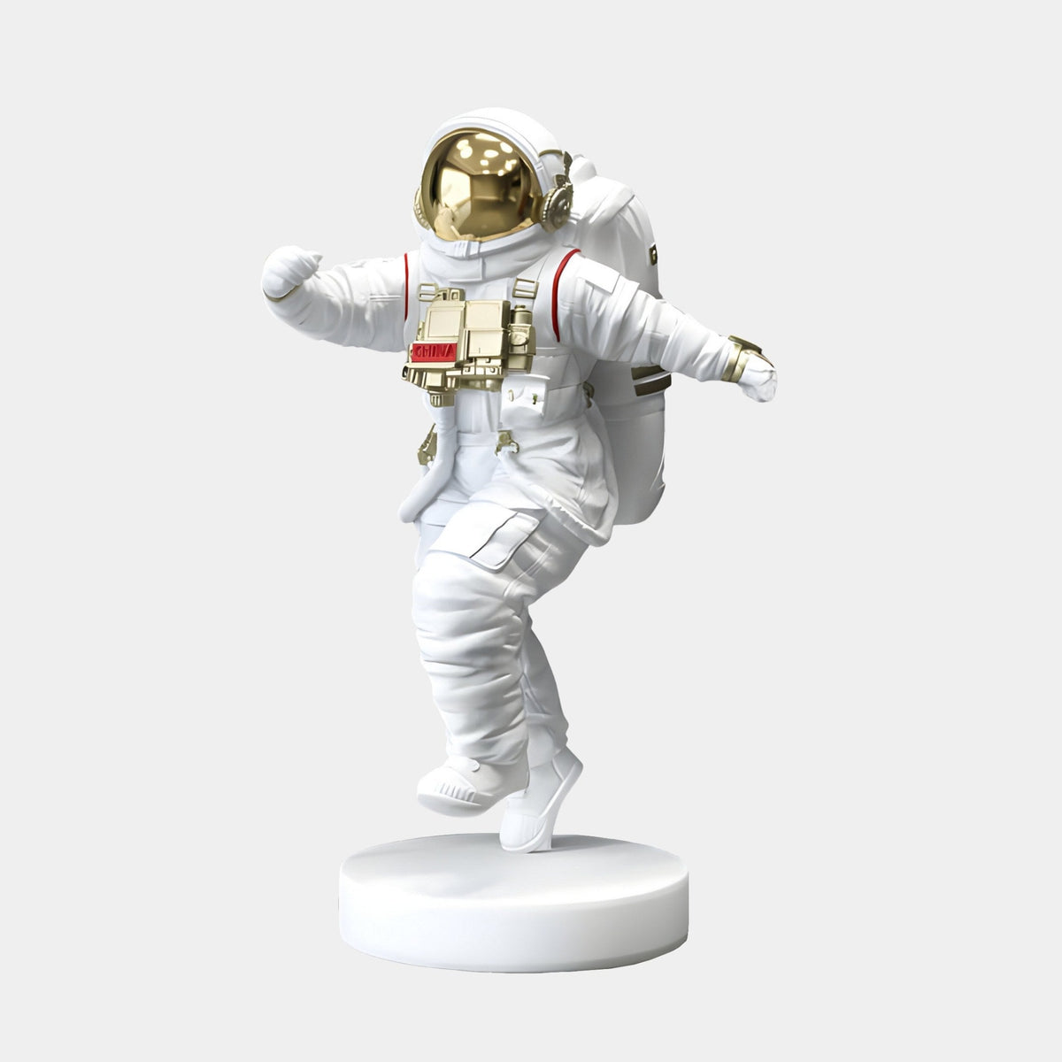 Small White Space Astronaut Strider Sculpture - 58cm - Atelier Home™