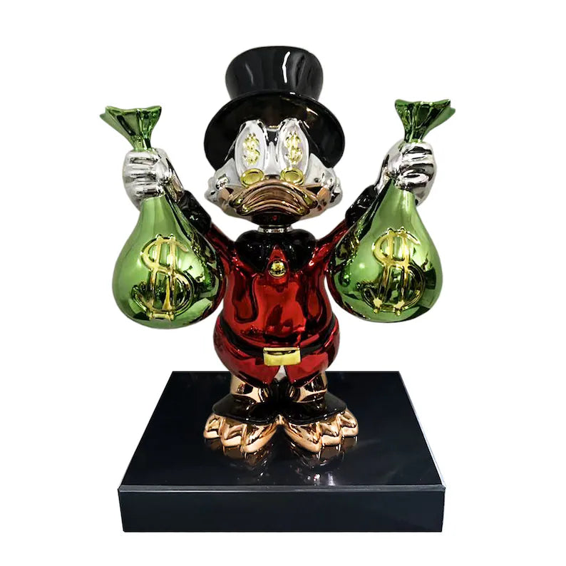 (Custom Order Robert) Billionaire Duck (Money Bags)™ - Atelier Home™