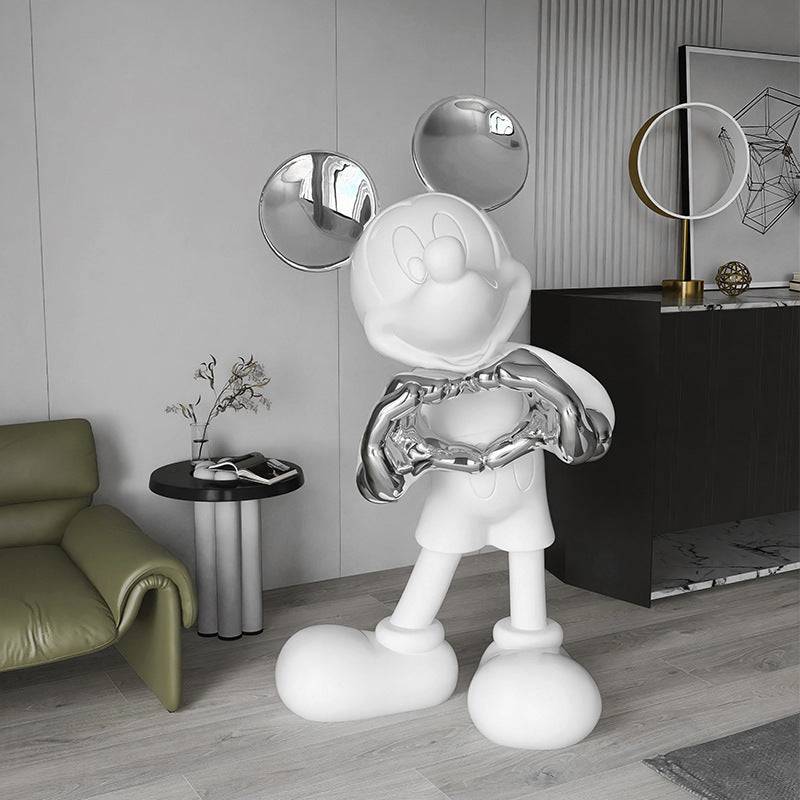 Mickey & (Black Round Product Base Included) - Atelier Home™