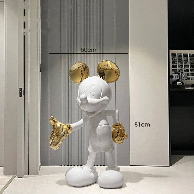 Mickey & (Black Round Product Base Included) - Atelier Home™