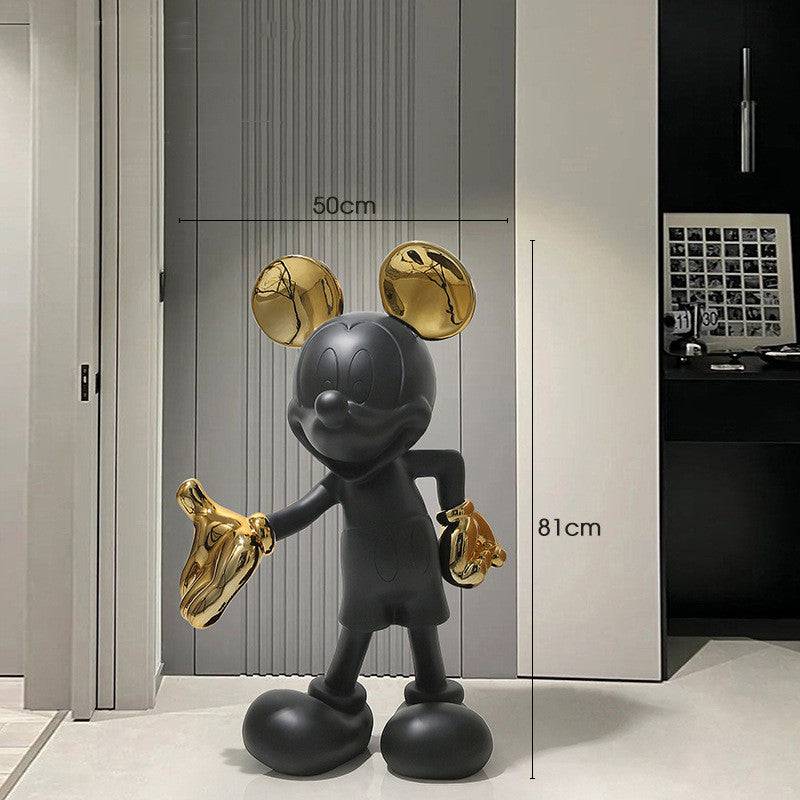 Mickey & (Black Round Product Base Included) - Atelier Home™