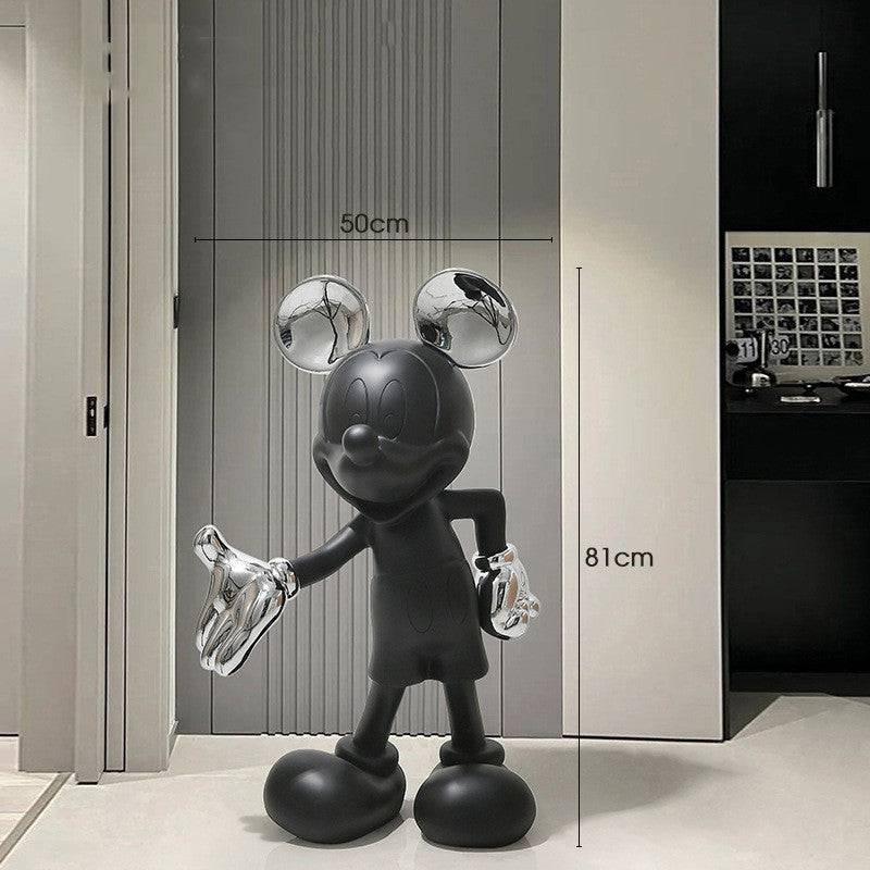Mickey & (Black Round Product Base Included) - Atelier Home™