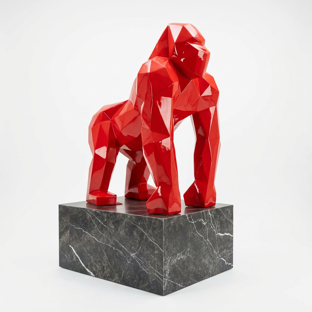 Pop Geometric Gorilla™ (140cm) - Atelier Home™