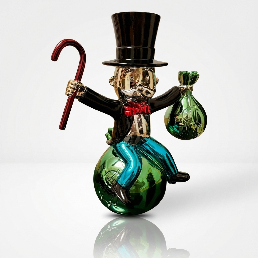 Monopoly Money Bag Lifesize 150cm ™ - Atelier Home™