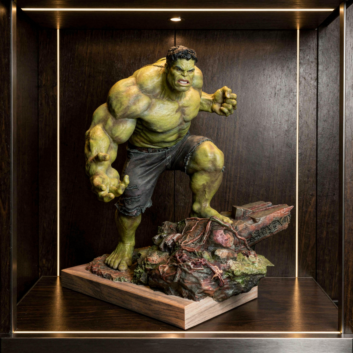 The Incredible Hulk: Premium 50cm Collector’s Statue – 50cm™ - Atelier Home™