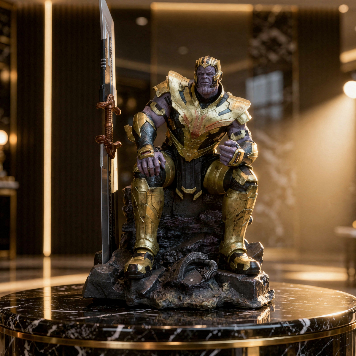 Thanos 1:4 Scale Limited Edition 72cm Statue - Atelier Home™