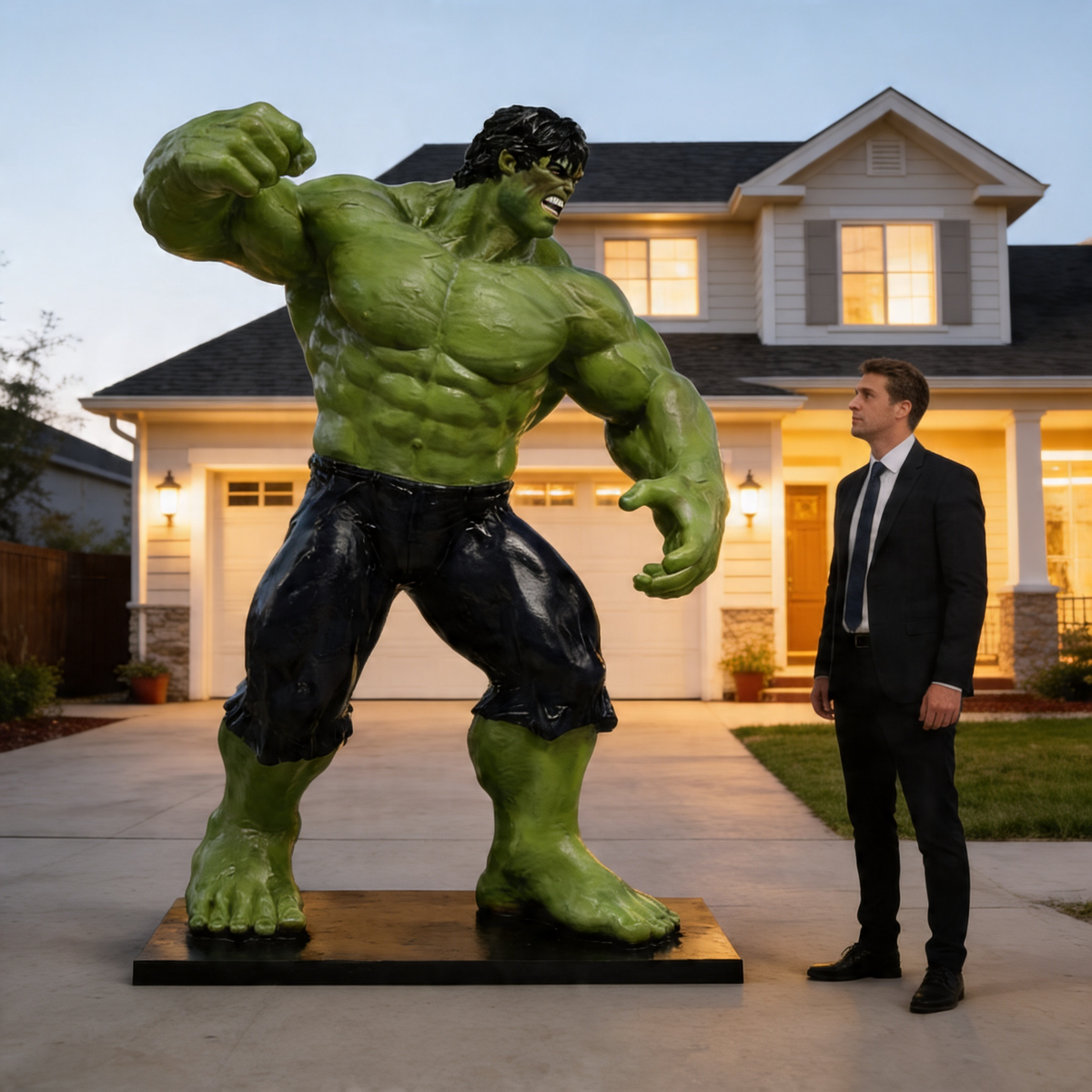 The Hulk Attack Mode (260cm/8.5ft)™ - Atelier Home™