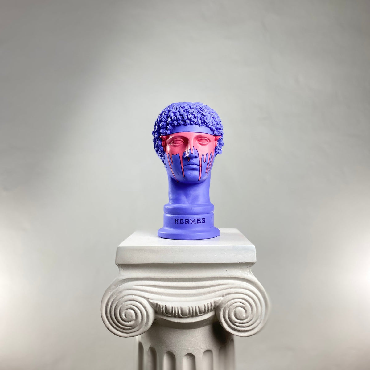 Hermes, Hermes Bust, Hermes Head Statue, Ancient Greek Sculpture, Pop Art Sculpture, Modern Sculpture - Atelier Home™