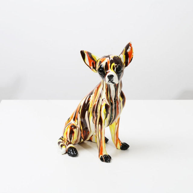 Atelier Chihuahua™ Atelier Home™ Black & Yellow 24x12x14CM