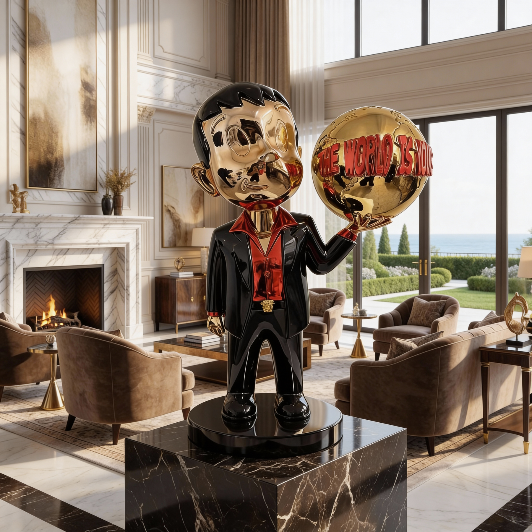 The World Is Yours Lifesize 150cm ™ - Atelier Home™