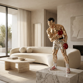 Monopoly sitzt auf einem Dollarbeutel™ 