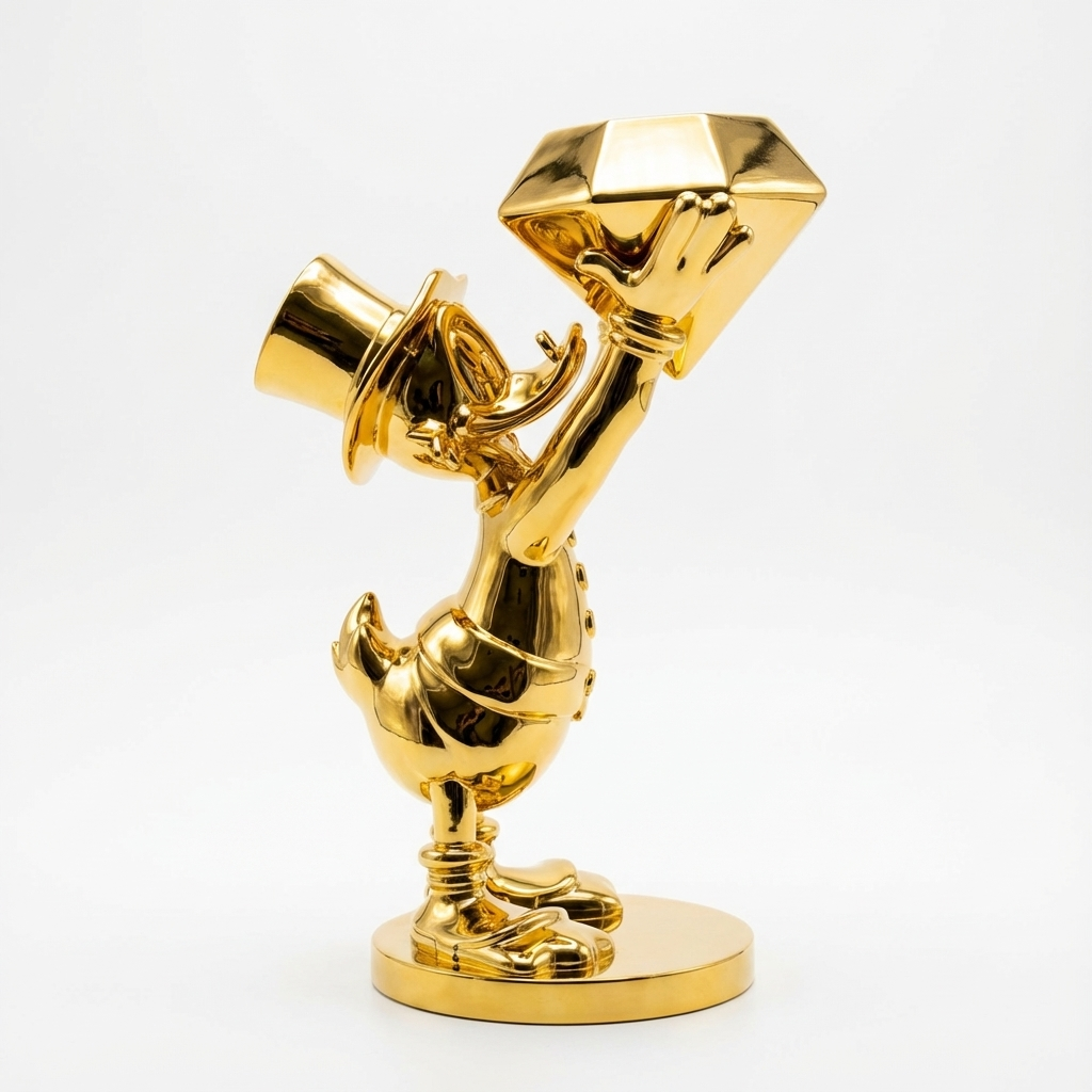 Monopoly sitzt auf einem Dollarbeutel™ 