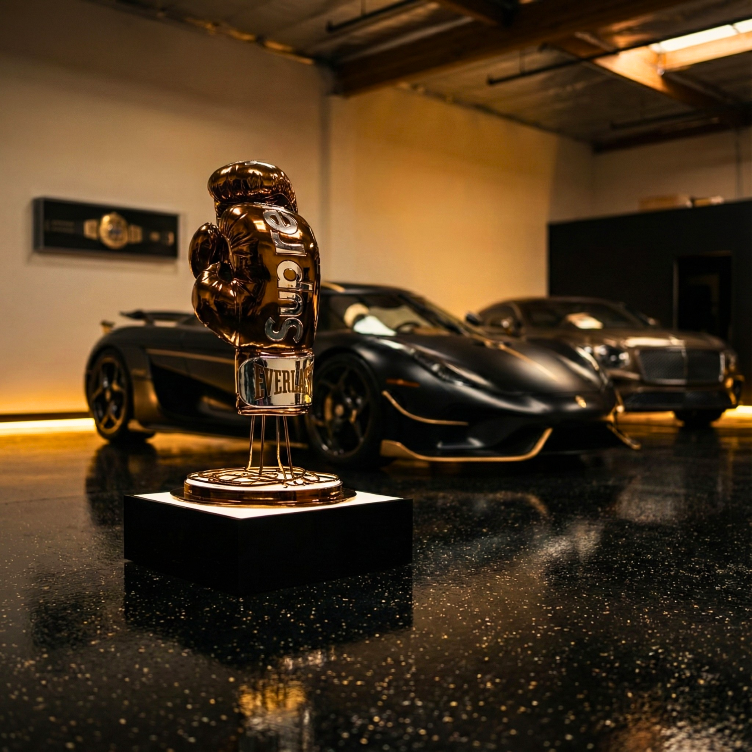 Monopoly sitzt auf einem Dollarbeutel™ 