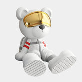 Small Nova White Astronaut Bear Sculpture - 51cm