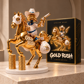 Gold Rush™ — 50 cm sculpture with presentation box