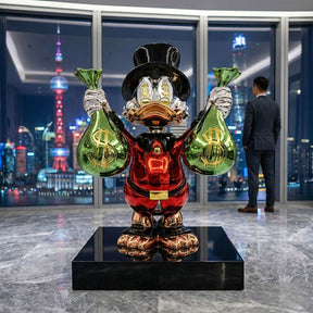 Billionaire Duck (Money Bags) Lifesize 150 cm™