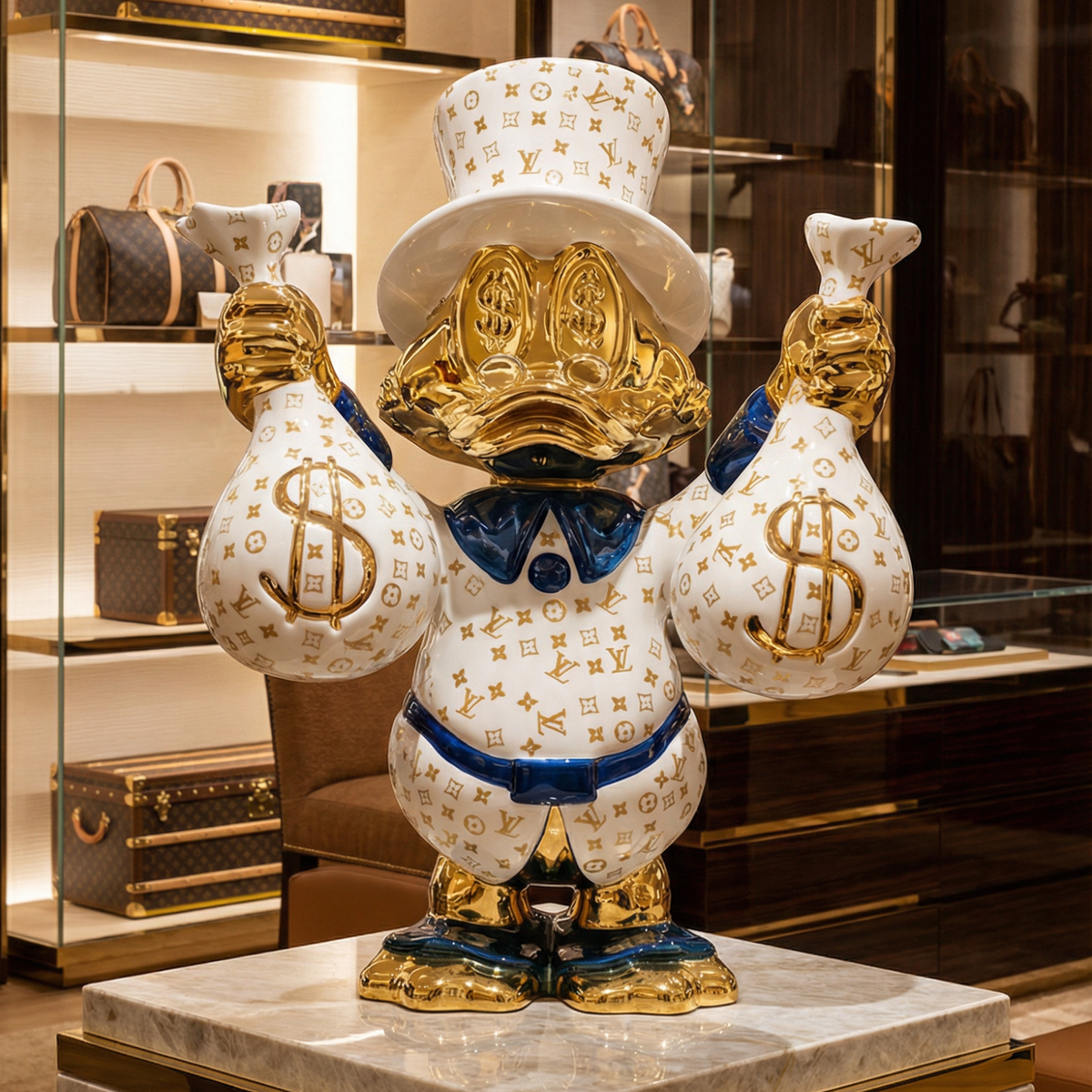 Billionaire Duck (Money Bags LV) - Atelier Home™