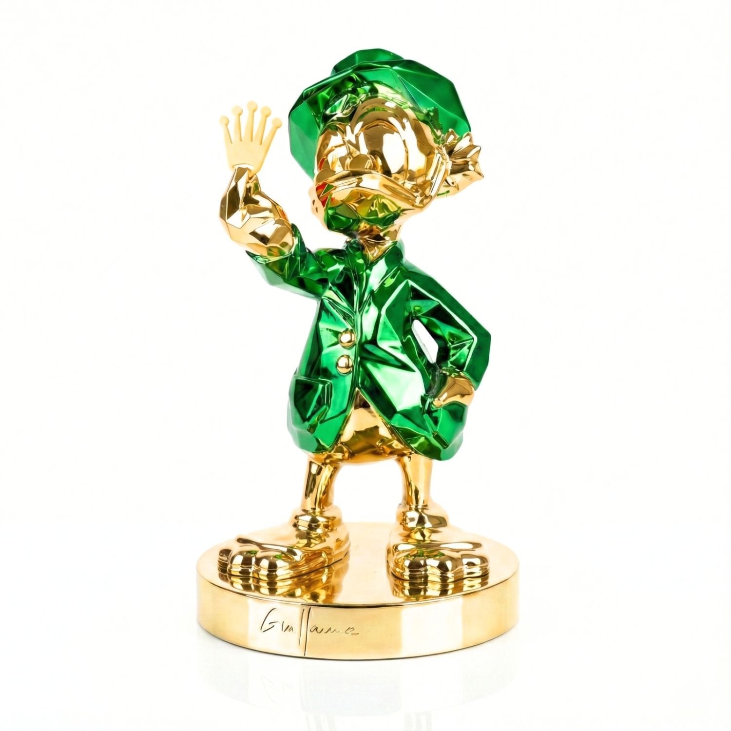 Monopoly sitzt auf einem Dollarbeutel™ 