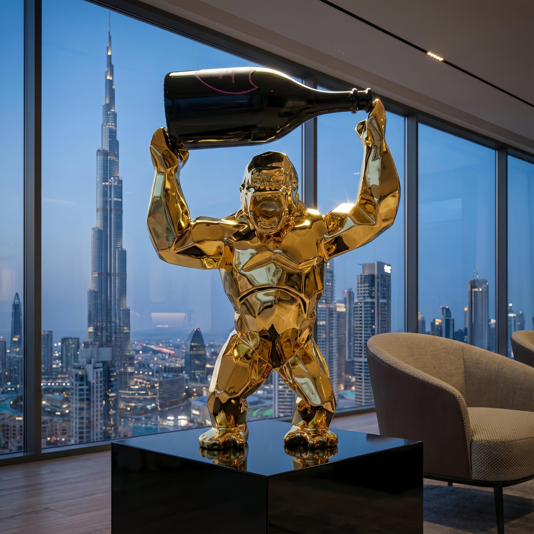 Monopoly sitzt auf einem Dollarbeutel™ 