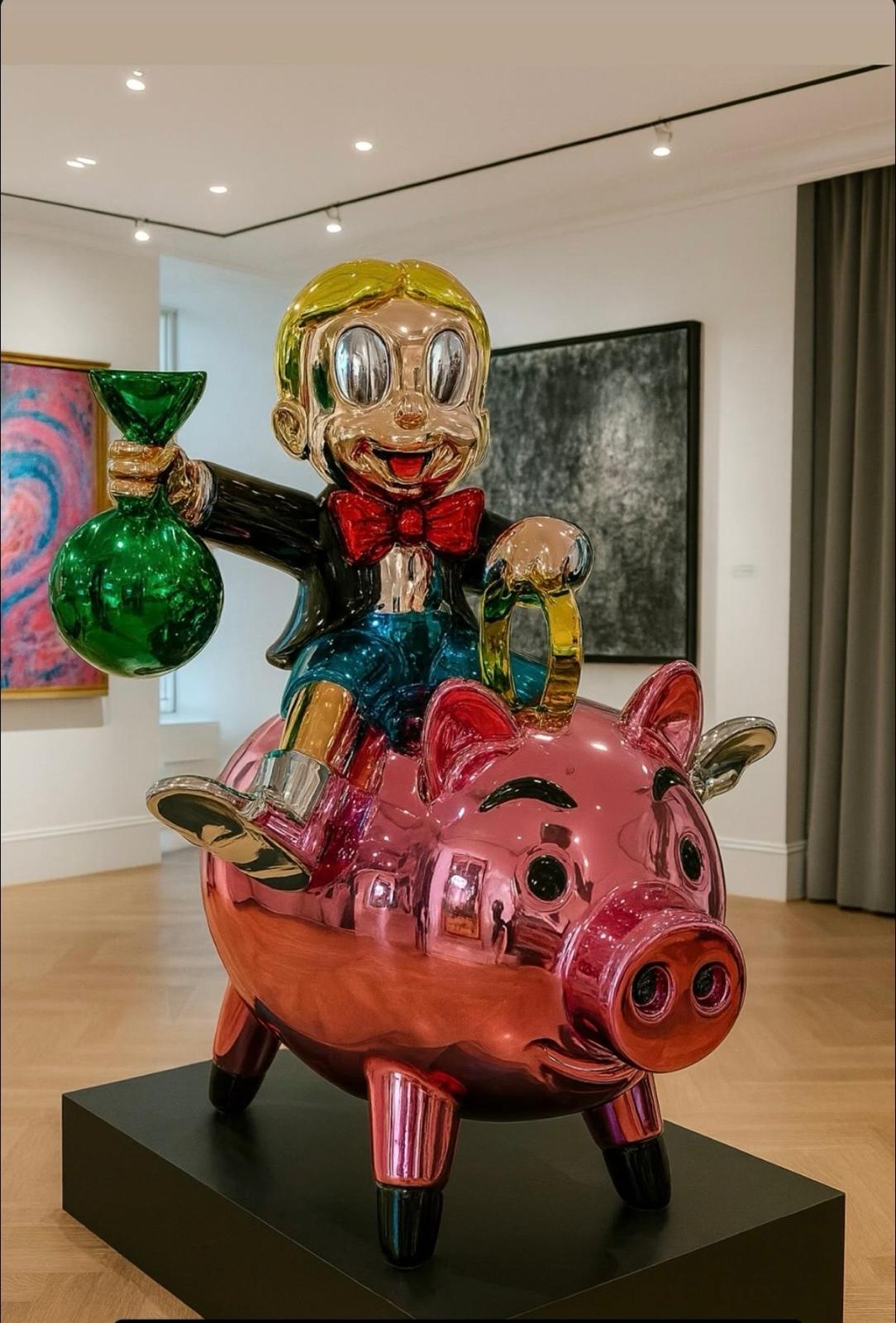 The Billionaire Monopoly Money Pig 180cm