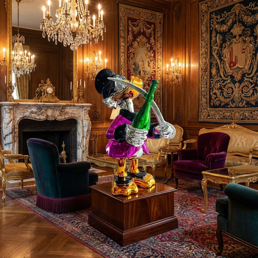 Champagne Popper  Lifesize 150cm ™ - Atelier Home™