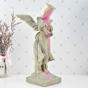 Pour The Paint Iron Bucket Angel - Banksy - Atelier Home™