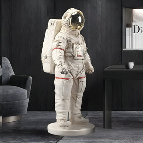 Large Cloud White Space Astronaut Standing Sculpture - 150cm - Atelier Home™
