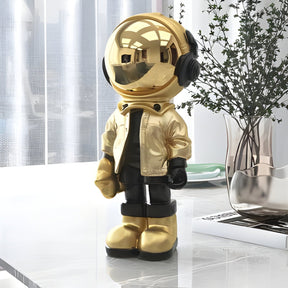 Small Celestial Gold Astronaut Beats Figure - 36cm - Atelier Home™