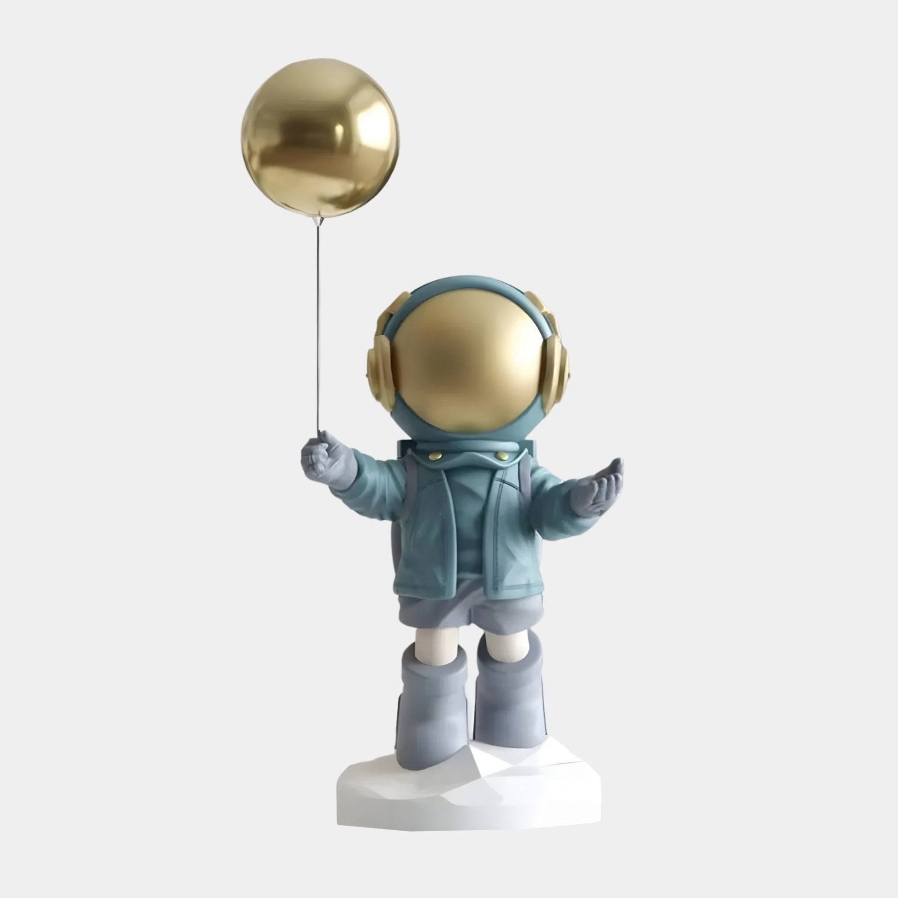 Small Galactic Blue Astronaut Balloon Figure - 42cm - Atelier Home™