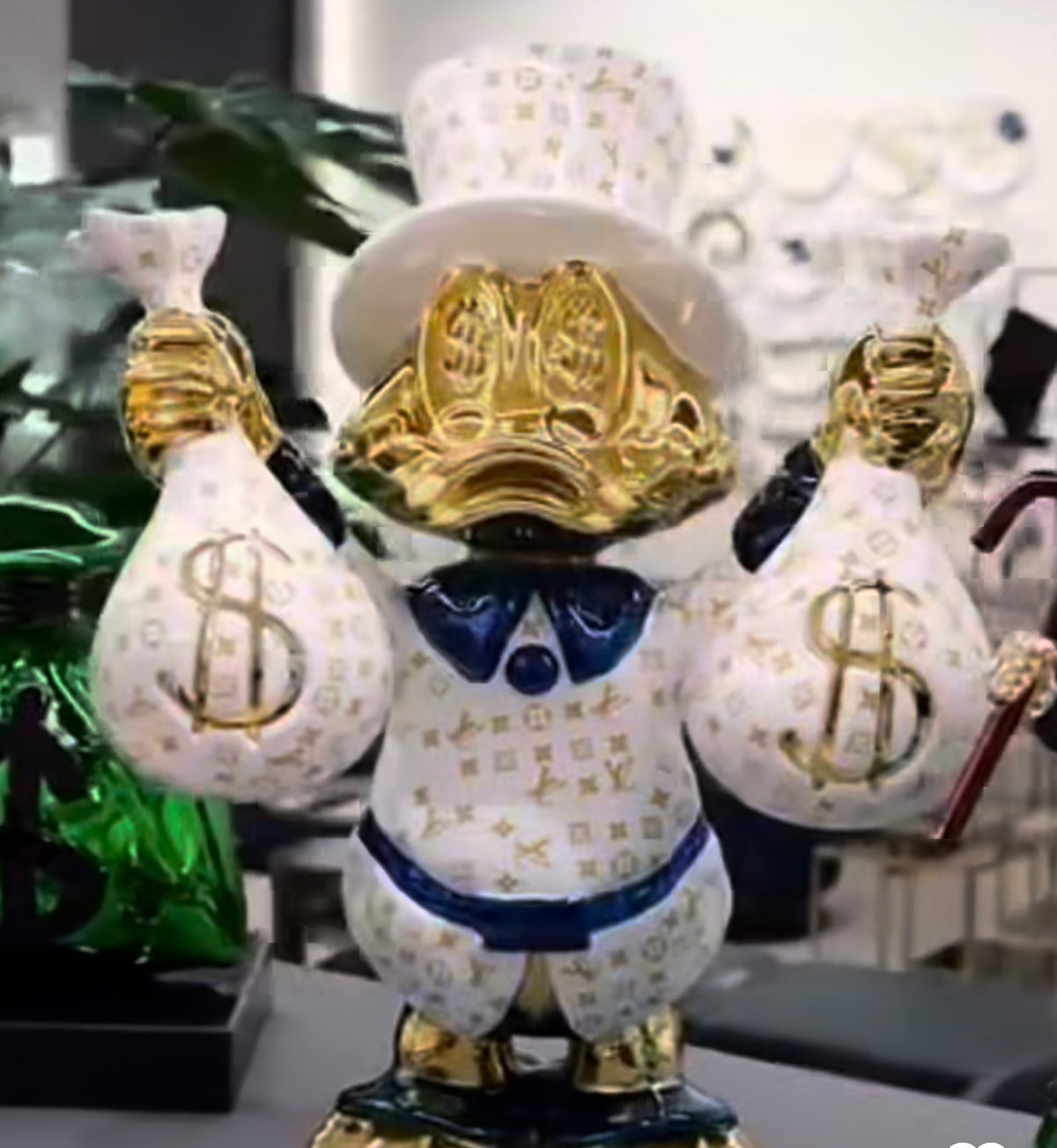 Billionaire Duck (Money Bags LV) - Atelier Home™