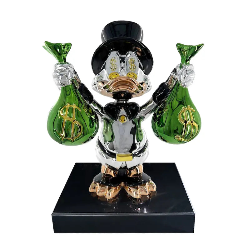(Custom Order Robert) Billionaire Duck (Money Bags)™ - Atelier Home™