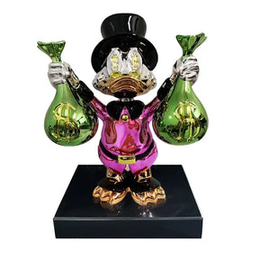 (Custom Order Robert) Billionaire Duck (Money Bags)™ - Atelier Home™