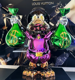 (Custom Order Robert) Billionaire Duck (Money Bags)™ - Atelier Home™