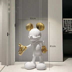Mickey & (Black Round Product Base Included) - Atelier Home™