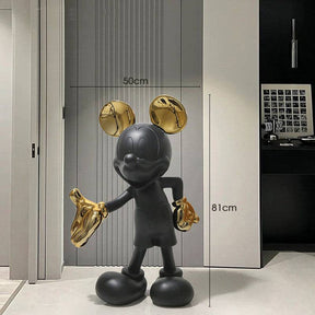 Mickey & (Black Round Product Base Included) - Atelier Home™