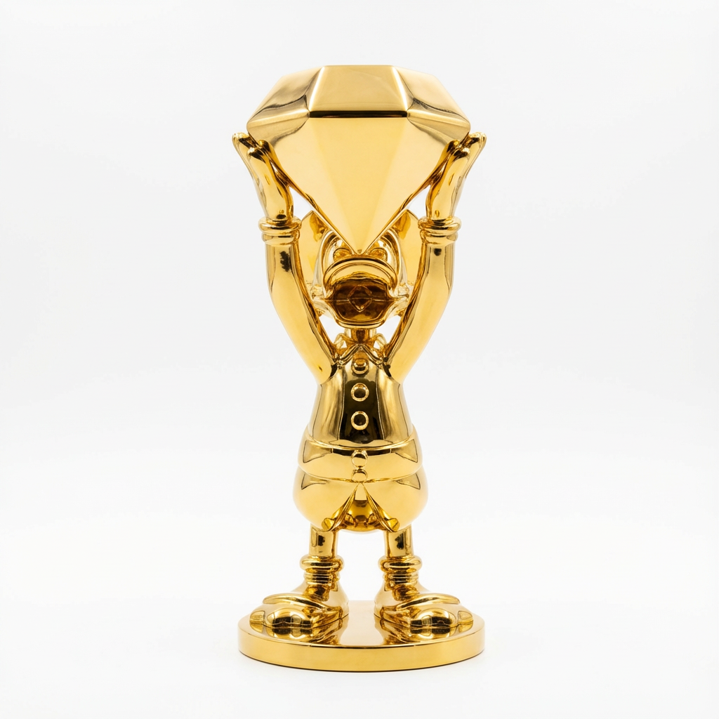 Monopoly sitzt auf einem Dollarbeutel™ 