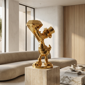 Monopoly sitzt auf einem Dollarbeutel™ 