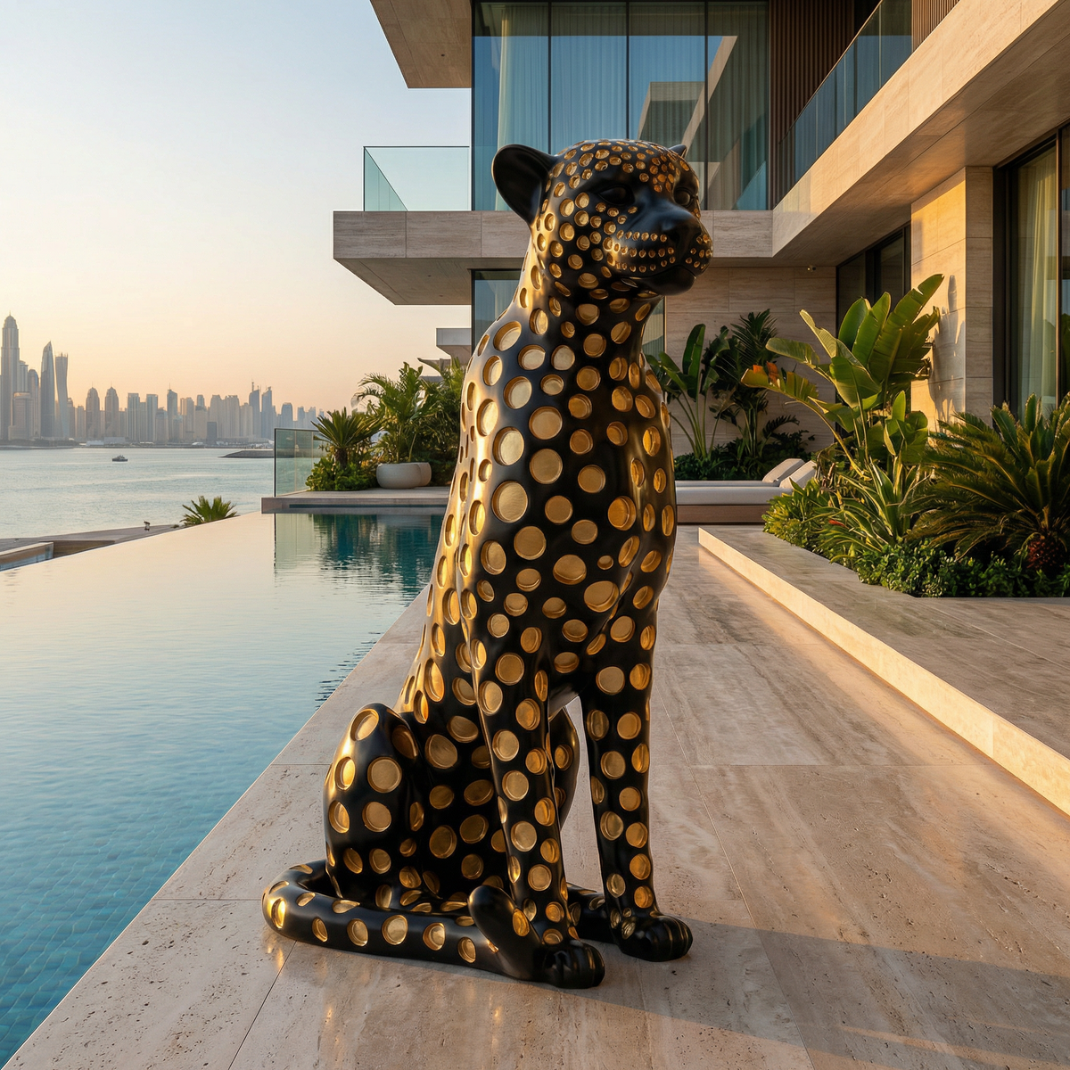 Majestic Spotted Cheetah (122cm) - Atelier Home™