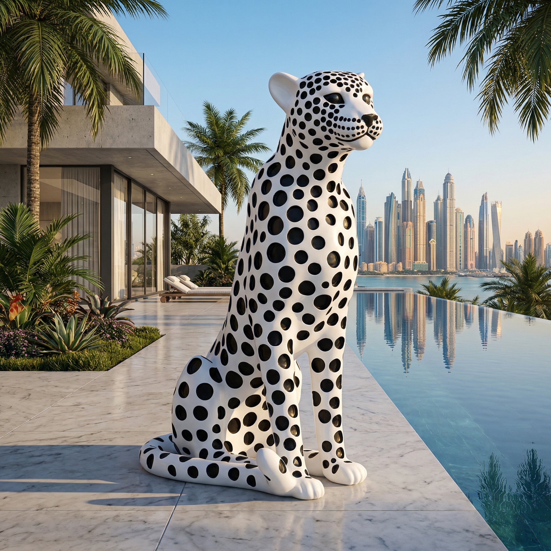 Majestic Spotted Cheetah (122cm) - Atelier Home™