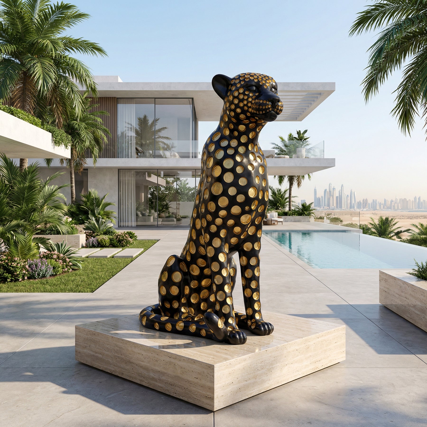 Majestic Spotted Cheetah (122cm) - Atelier Home™