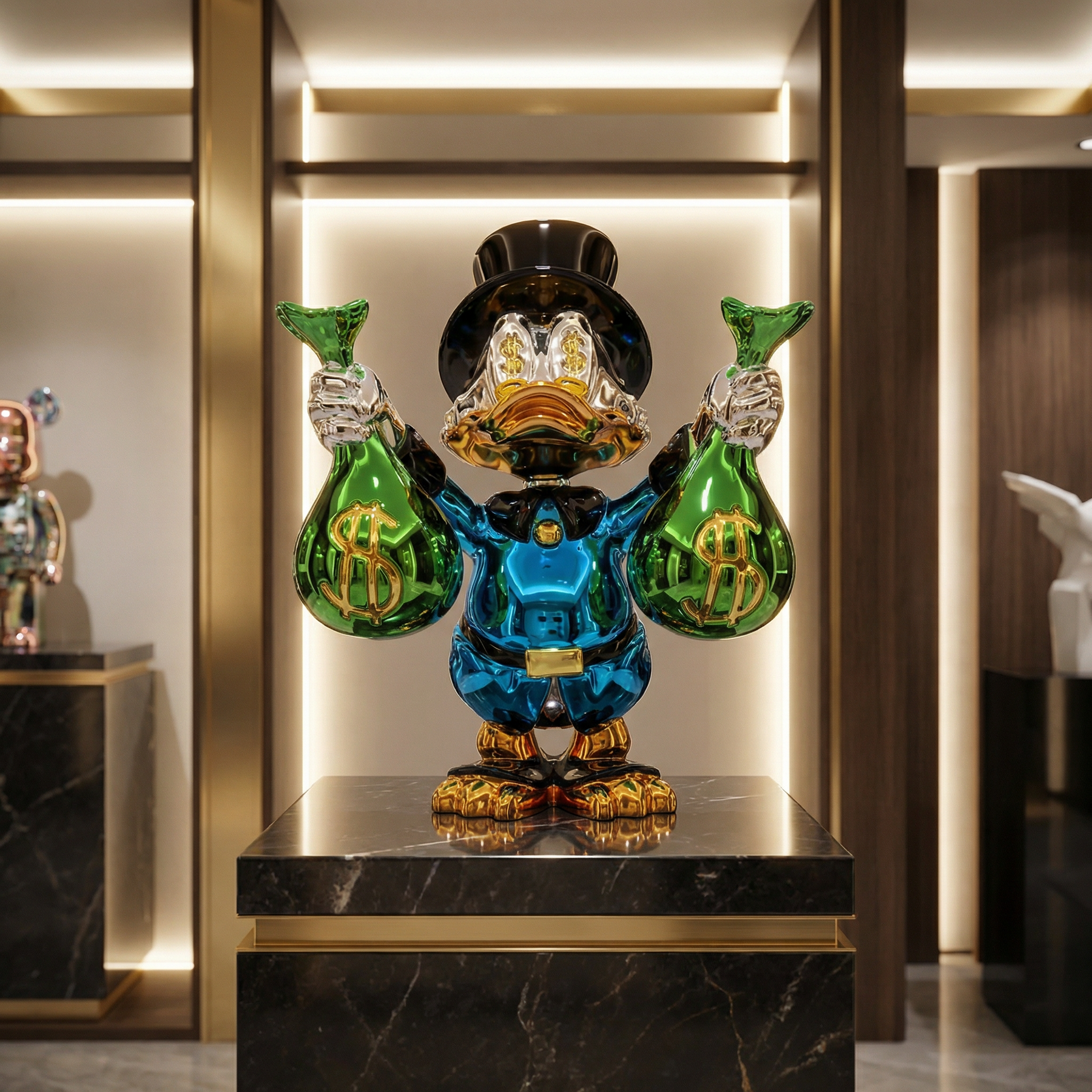 Billionaire Duck (Money Bags)™ - Atelier Home™
